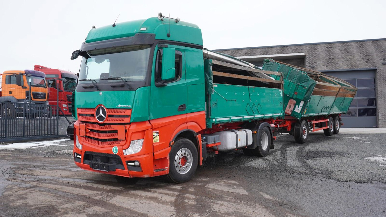 Mercedes-Benz Actros 1845 Zug Kipper Dreiseitenkipper Getreide - Tipper: picture 2 Mercedes-Benz Actros 1845 Zug Kipper Dreiseitenkipper Getreide - Tipper: picture 2