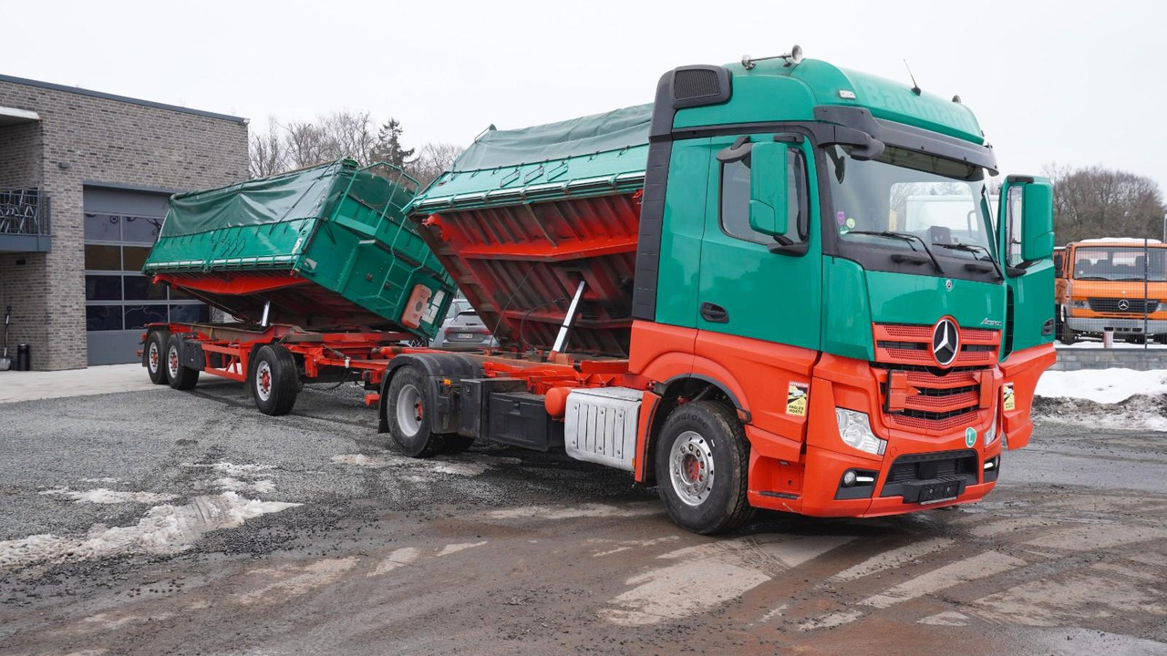 Mercedes-Benz Actros 1845 Zug Kipper Dreiseitenkipper Getreide - Tipper: picture 3 Mercedes-Benz Actros 1845 Zug Kipper Dreiseitenkipper Getreide - Tipper: picture 3