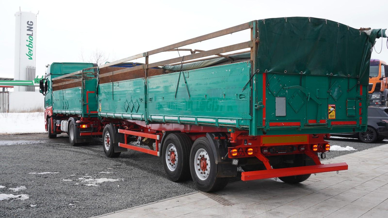 Mercedes-Benz Actros 1845 Zug Kipper Dreiseitenkipper Getreide - Tipper: picture 4 Mercedes-Benz Actros 1845 Zug Kipper Dreiseitenkipper Getreide - Tipper: picture 4