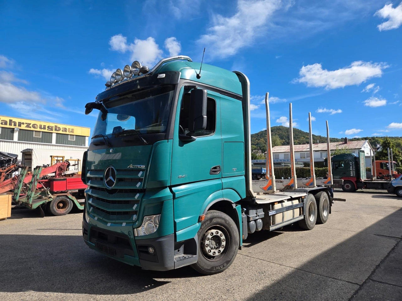 Mercedes-Benz Actros 2645 Holztransporter ohne Kran - Container transporter/ Swap body truck: picture 1 Mercedes-Benz Actros 2645 Holztransporter ohne Kran - Container transporter/ Swap body truck: picture 1