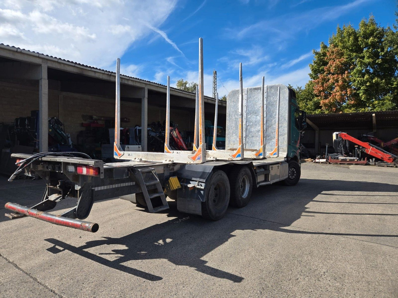 Mercedes-Benz Actros 2645 Holztransporter ohne Kran - Container transporter/ Swap body truck: picture 4 Mercedes-Benz Actros 2645 Holztransporter ohne Kran - Container transporter/ Swap body truck: picture 4