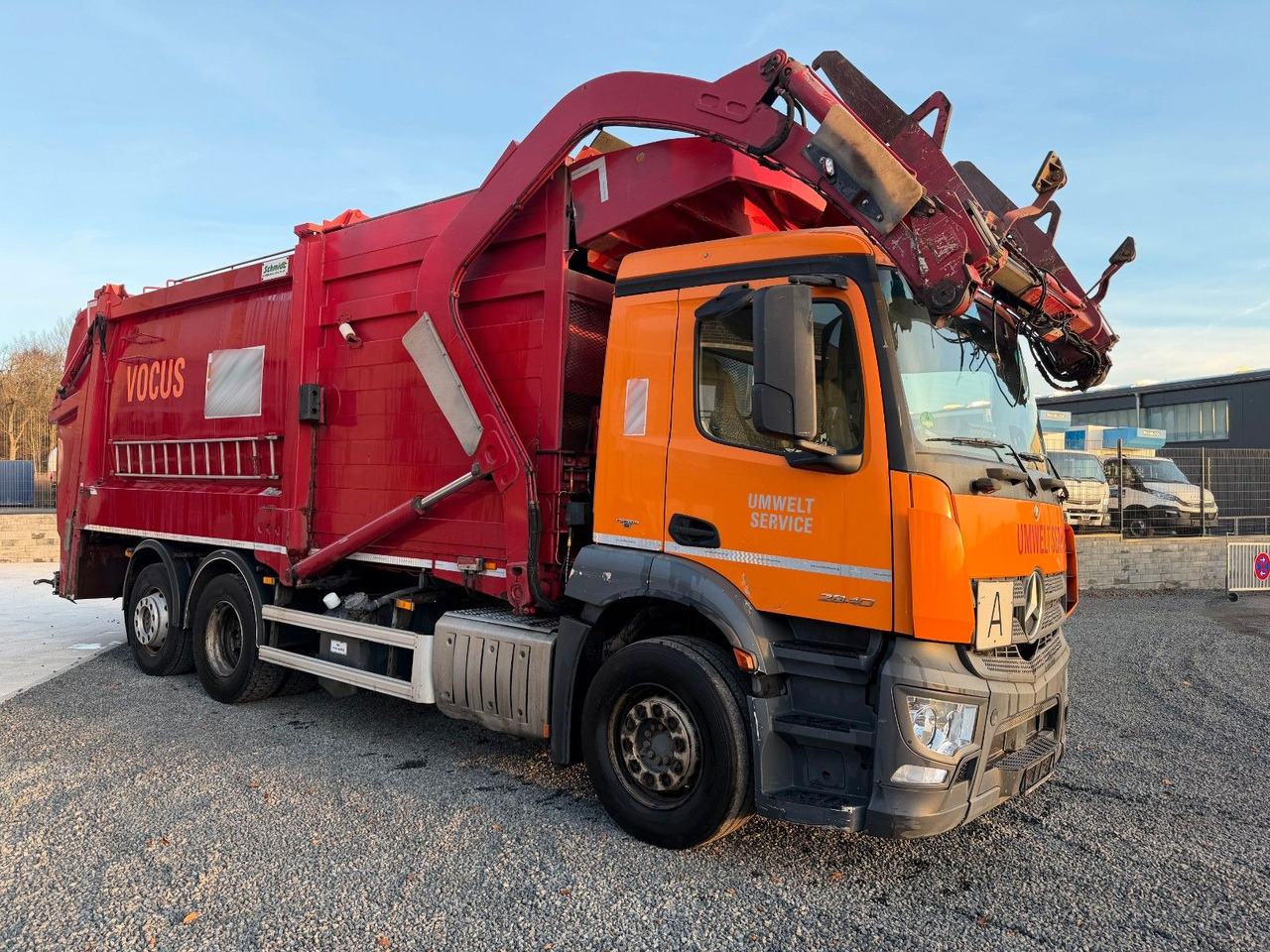Mercedes-Benz Antos 2840 2740 2540Müllwagen Frontlader Euro 6c - Garbage truck: picture 4 Mercedes-Benz Antos 2840 2740 2540Müllwagen Frontlader Euro 6c - Garbage truck: picture 4