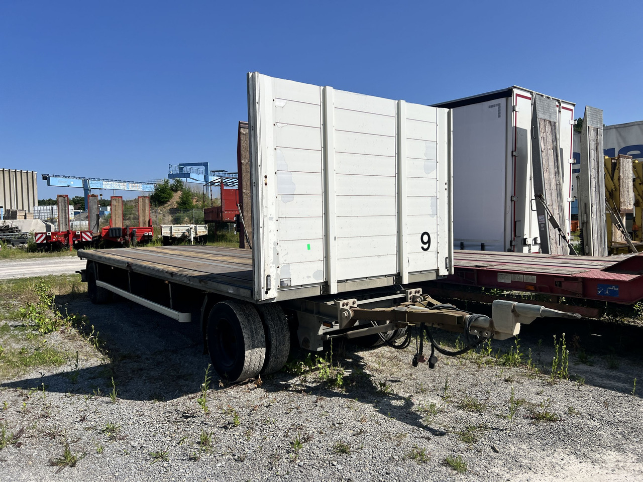 Ackermann PA-F 18/7.4E 2 Achs Jumboanhänger Ballenwagen Mega - Dropside/ Flatbed trailer: picture 4 Ackermann PA-F 18/7.4E 2 Achs Jumboanhänger Ballenwagen Mega - Dropside/ Flatbed trailer: picture 4