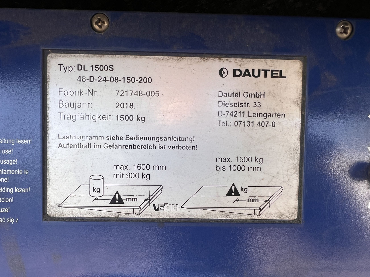 Ackermann Z-KA-F10.5/7,6 1 Achs Kofferanhänger, Ladebordwand - Closed box trailer: picture 2 Ackermann Z-KA-F10.5/7,6 1 Achs Kofferanhänger, Ladebordwand - Closed box trailer: picture 2