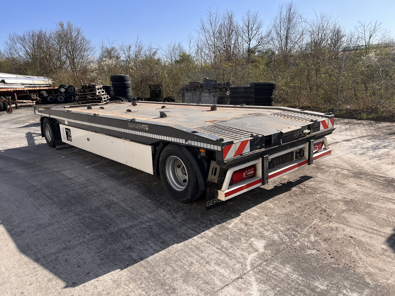 Gergen TBCA 18H 2 Achs Kombianhänger- Tieflader - Roll-off/ Skip trailer: picture 5 Gergen TBCA 18H 2 Achs Kombianhänger- Tieflader - Roll-off/ Skip trailer: picture 5