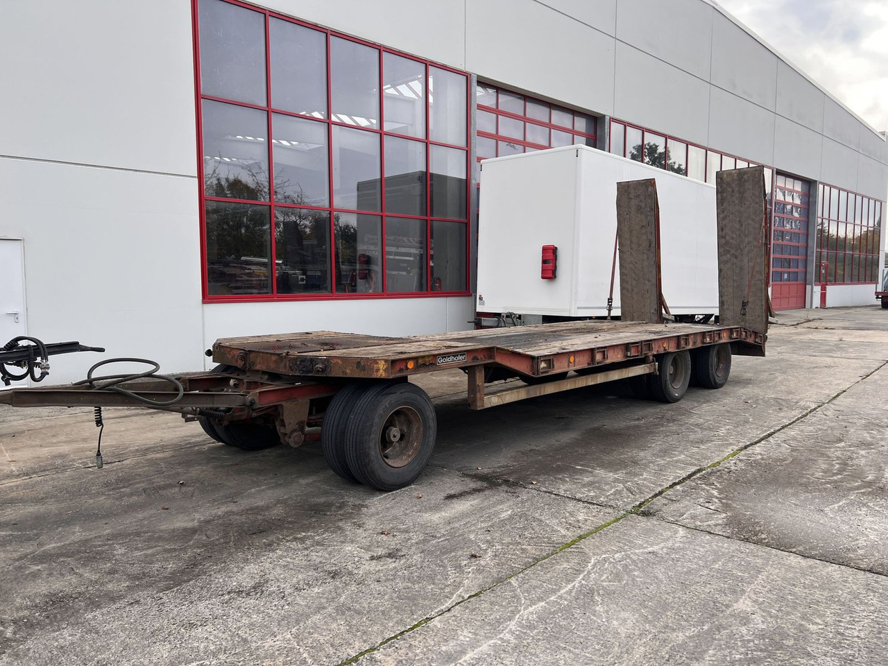 Goldhofer 3 Achs Tiefladeranhänger - Low loader trailer: picture 4 Goldhofer 3 Achs Tiefladeranhänger - Low loader trailer: picture 4