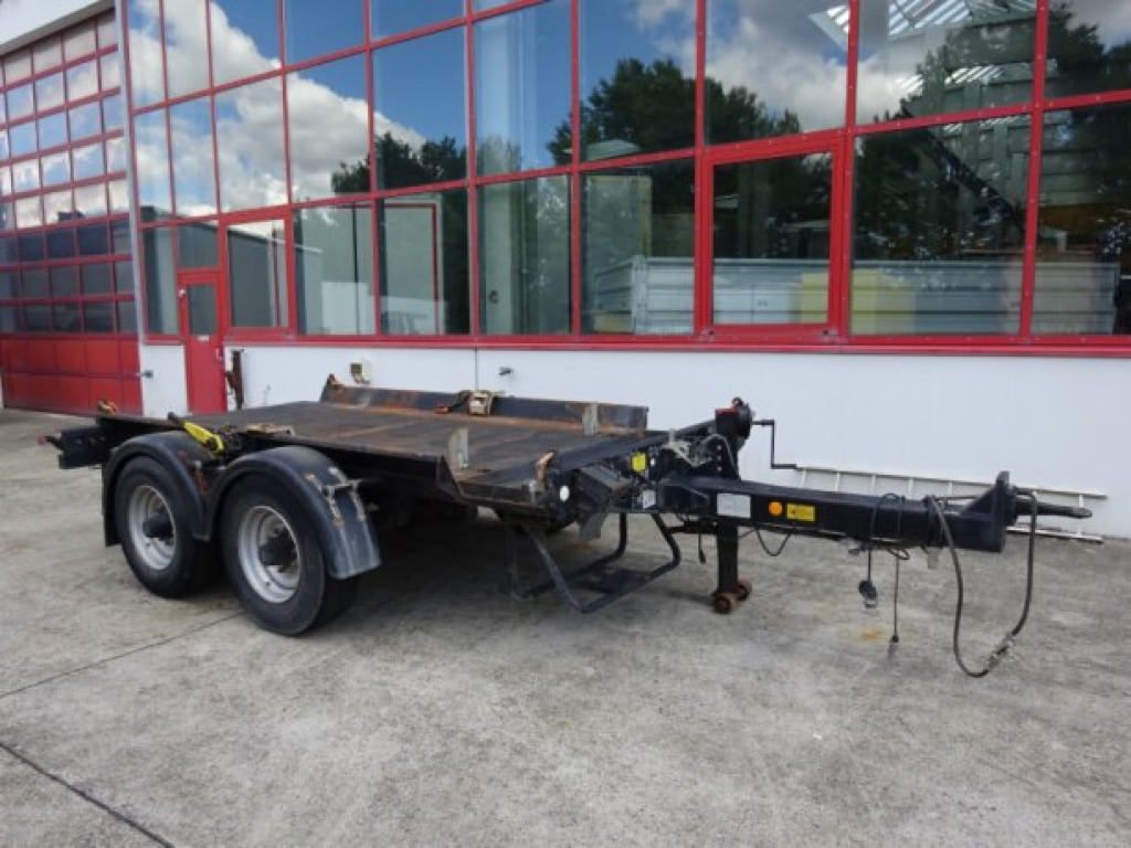Hueffermann HTM13 13 t Tandem- Absetztmulden Anhänger - Dropside/ Flatbed trailer: picture 1 Hueffermann HTM13 13 t Tandem- Absetztmulden Anhänger - Dropside/ Flatbed trailer: picture 1
