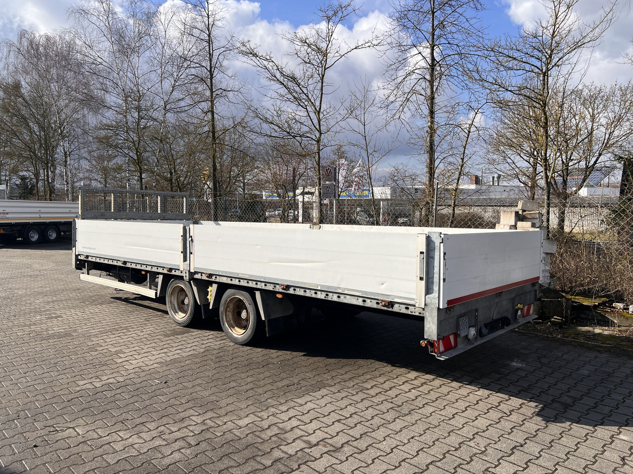 Humbaur HBTZ 137224 14,4 t Tandem- Pritschenanhänger- Tieflader - Low loader trailer: picture 3 Humbaur HBTZ 137224 14,4 t Tandem- Pritschenanhänger- Tieflader - Low loader trailer: picture 3