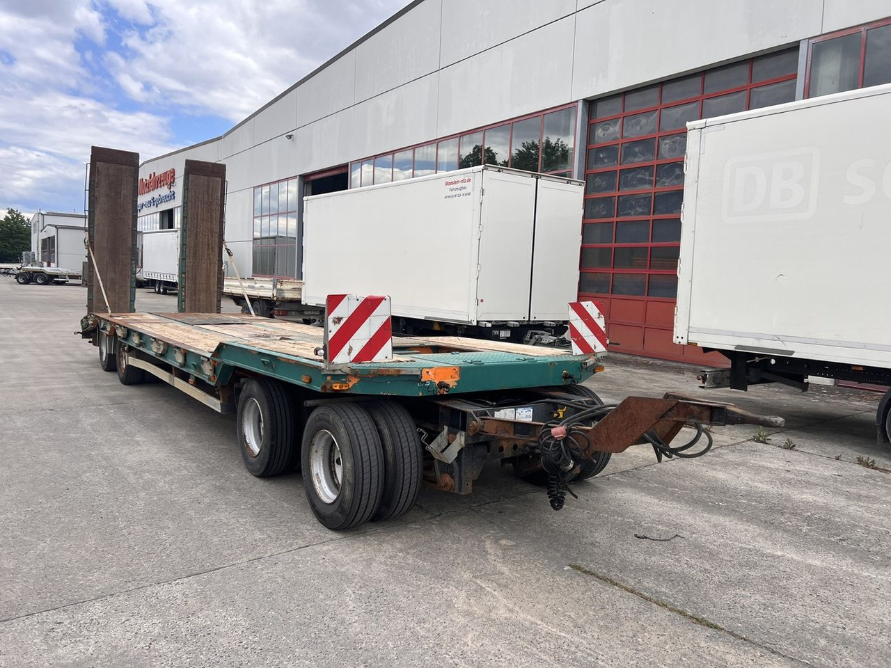 Humbaur HTD 409525-4A 4 Achs Tiefladeranhänger, kein Müller Mitteltal - Low loader trailer: picture 4 Humbaur HTD 409525-4A 4 Achs Tiefladeranhänger, kein Müller Mitteltal - Low loader trailer: picture 4