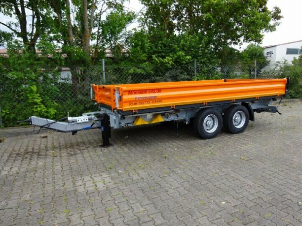 Tipper trailer Möslein  13 t Tandem 3- Seitenkipper Tieflader-- Neufahr: picture 7