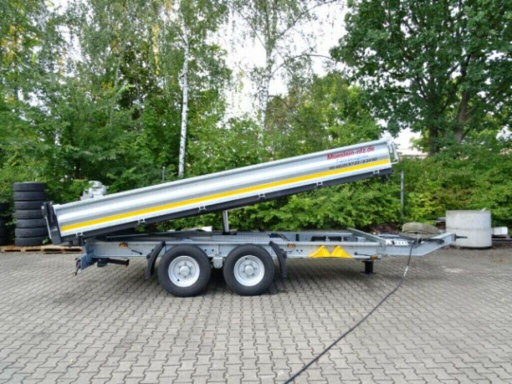 Möslein 13 t Tandem 3- Seitenkipper Tieflader-- Neufahr - Tipper trailer: picture 2 Möslein 13 t Tandem 3- Seitenkipper Tieflader-- Neufahr - Tipper trailer: picture 2