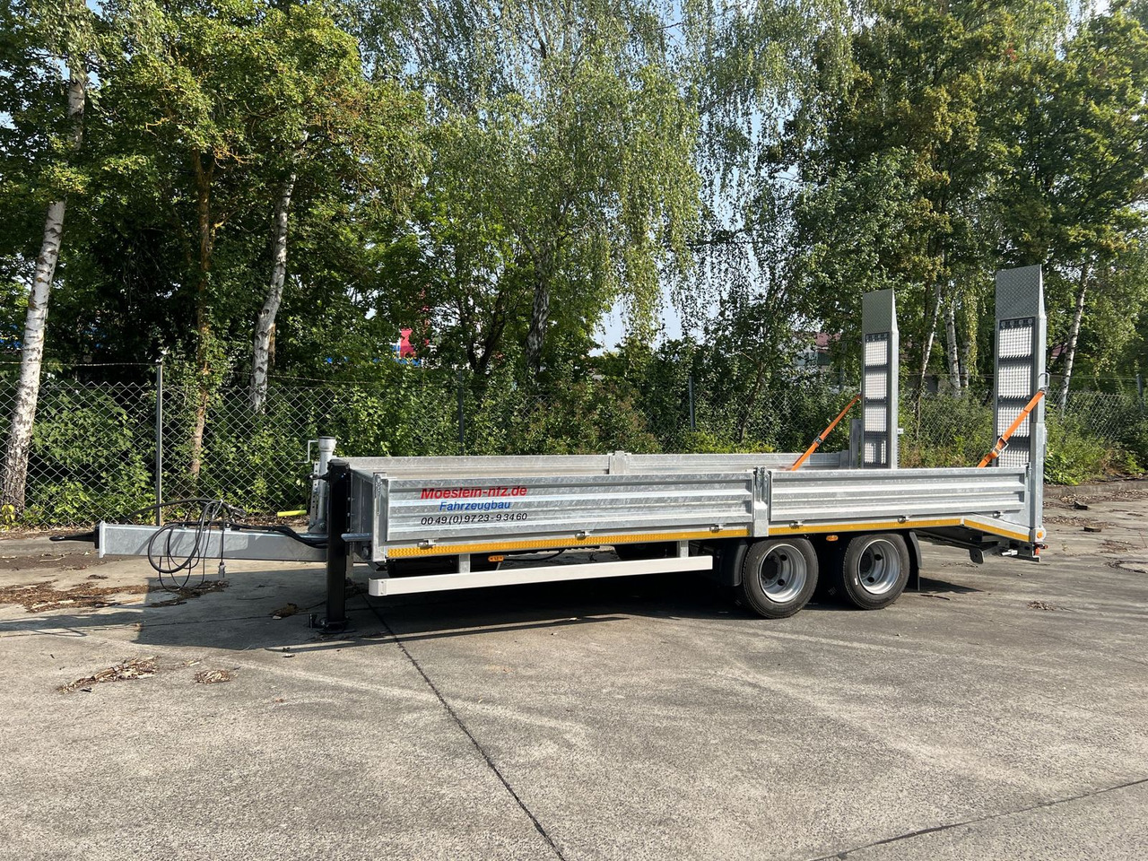 Möslein 14,4 t Tandemtieflader, 7,20 m langNeufahrzeug - Low loader trailer: picture 4 Möslein 14,4 t Tandemtieflader, 7,20 m langNeufahrzeug - Low loader trailer: picture 4