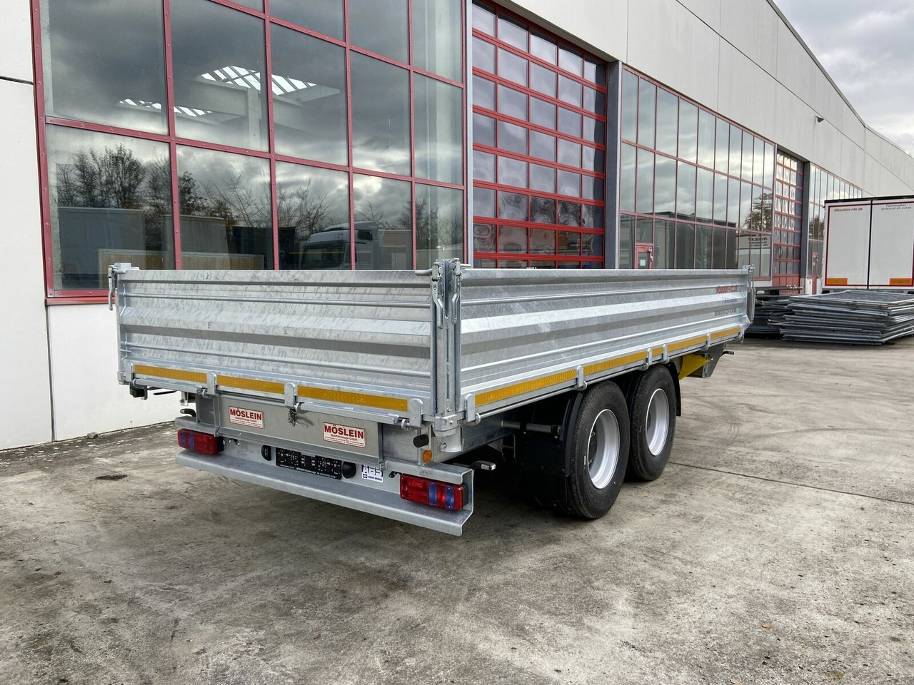 Tipper trailer Möslein  14 t Tandem- Kipper Tieflader 5,70 m lang, Brei: picture 7