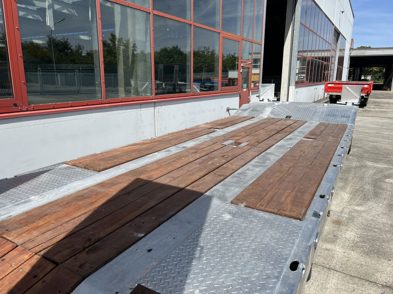 Möslein T 2 Schwebheim Neuer 2 Achs Tieflader- Anhänger, Verbreiterung - Low loader trailer: picture 5 Möslein T 2 Schwebheim Neuer 2 Achs Tieflader- Anhänger, Verbreiterung - Low loader trailer: picture 5