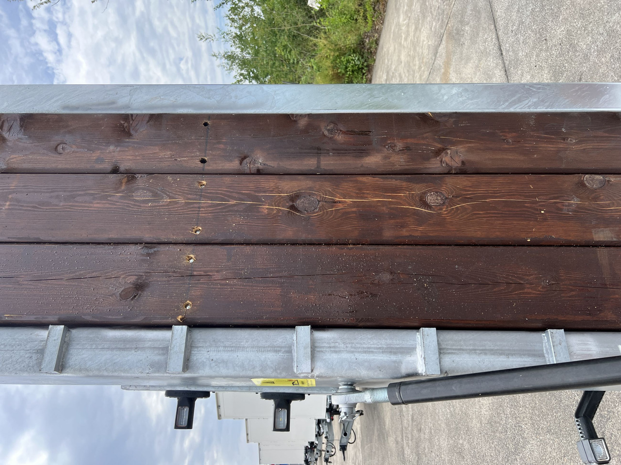 New Low loader trailer for transportation of heavy machinery Möslein T 3-8,20 P VB H1  3 Achs Tieflader mit gerader Ladefläche 8,20 m, Neufahrzeug: picture 12