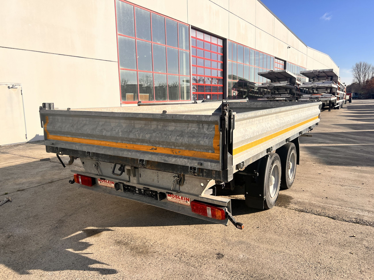 Möslein TDS 13 Schwebheim 13 t Tandemkipper- Tieflader - Tipper trailer: picture 4 Möslein TDS 13 Schwebheim 13 t Tandemkipper- Tieflader - Tipper trailer: picture 4