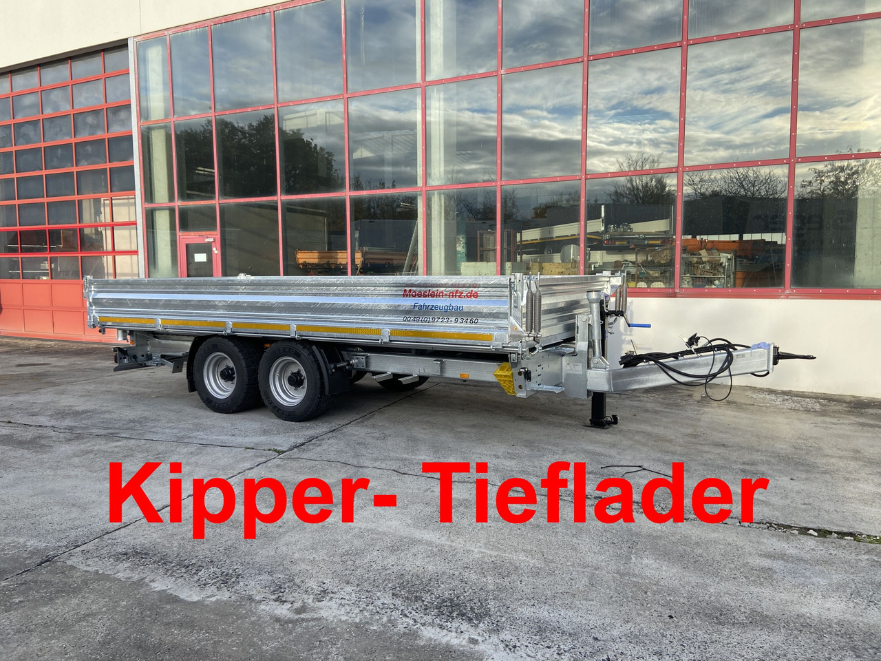 Möslein TTD 11 Breite Reifen 5,70 lang Kipper Tieflader, Breite Reifen, 5,70 m lang-- Neufahrzeug -- - Tipper trailer: picture 5 Möslein TTD 11 Breite Reifen 5,70 lang Kipper Tieflader, Breite Reifen, 5,70 m lang-- Neufahrzeug -- - Tipper trailer: picture 5