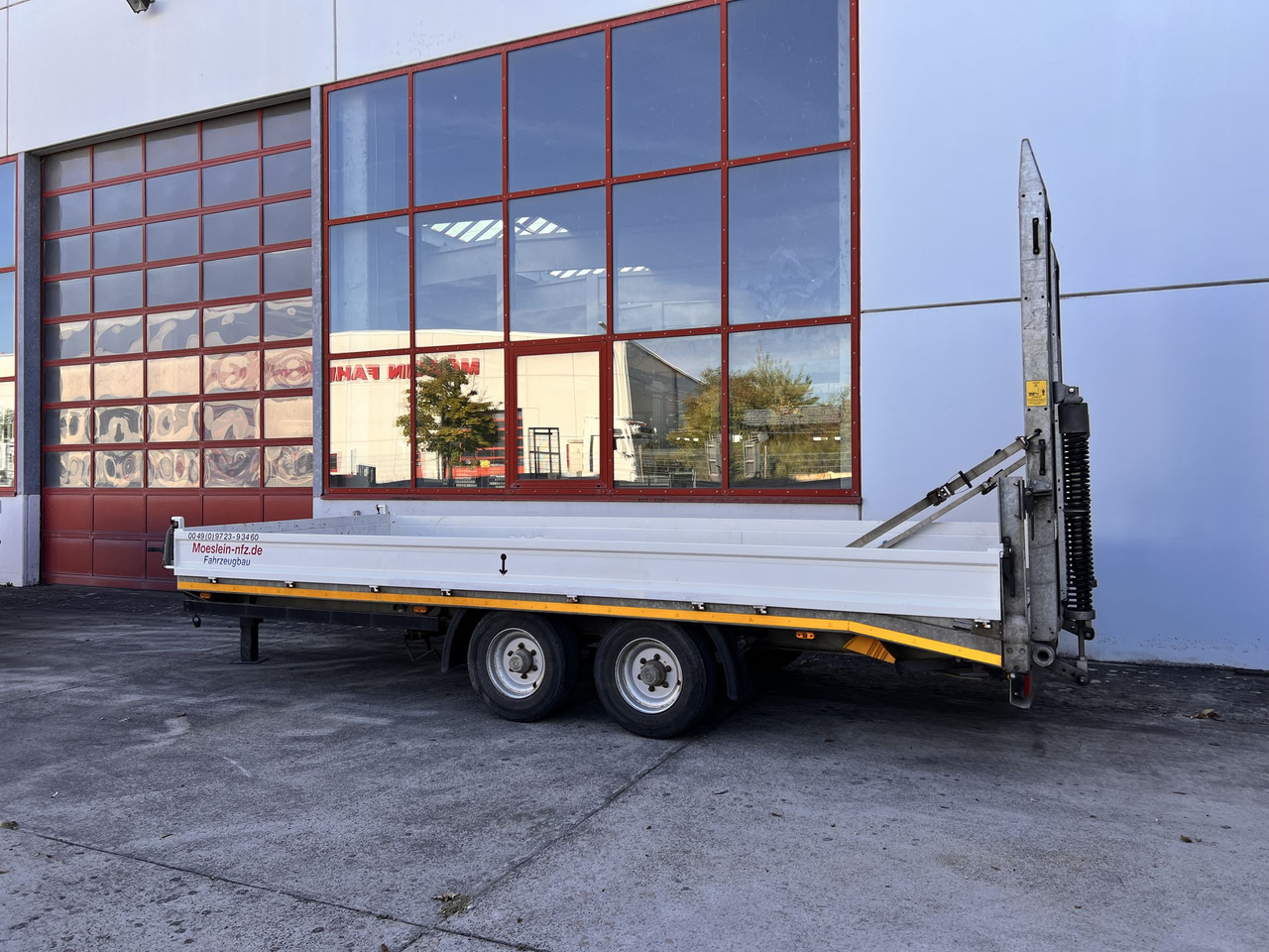 Möslein TTS 11 Schwebheim Tandemtieflader - Low loader trailer: picture 4 Möslein TTS 11 Schwebheim Tandemtieflader - Low loader trailer: picture 4
