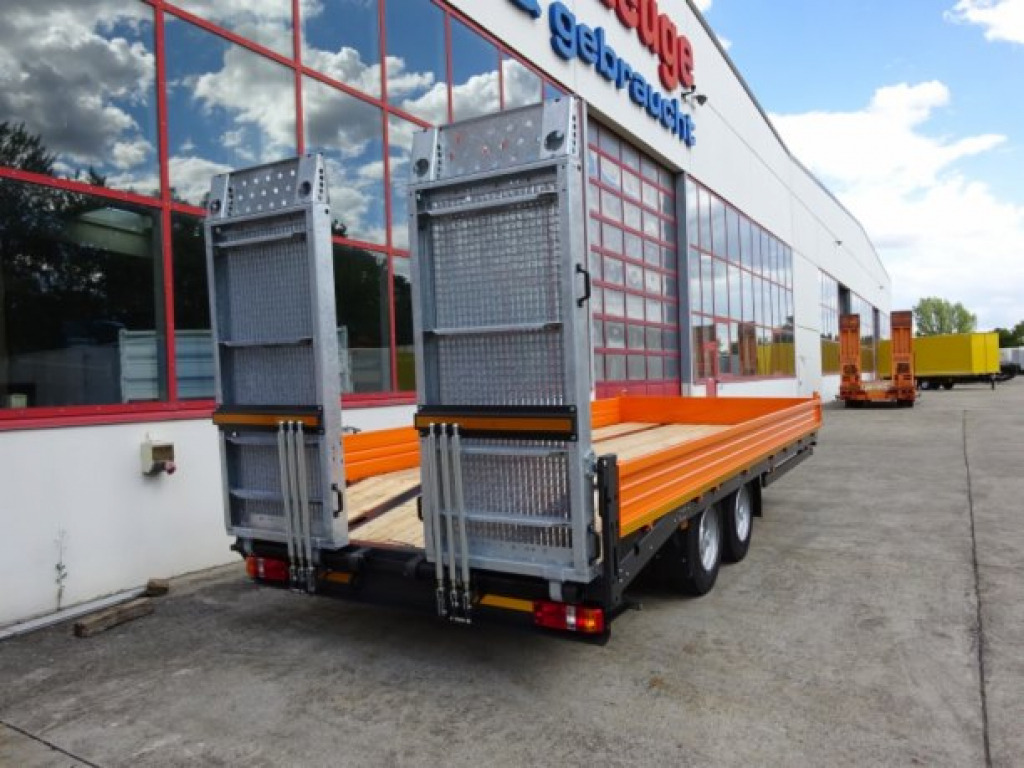 Möslein TTT 11-6,2 BR Orange Tandemtieflader mit breiten RampenNeufahrzeug - Low loader trailer: picture 3 Möslein TTT 11-6,2 BR Orange Tandemtieflader mit breiten RampenNeufahrzeug - Low loader trailer: picture 3