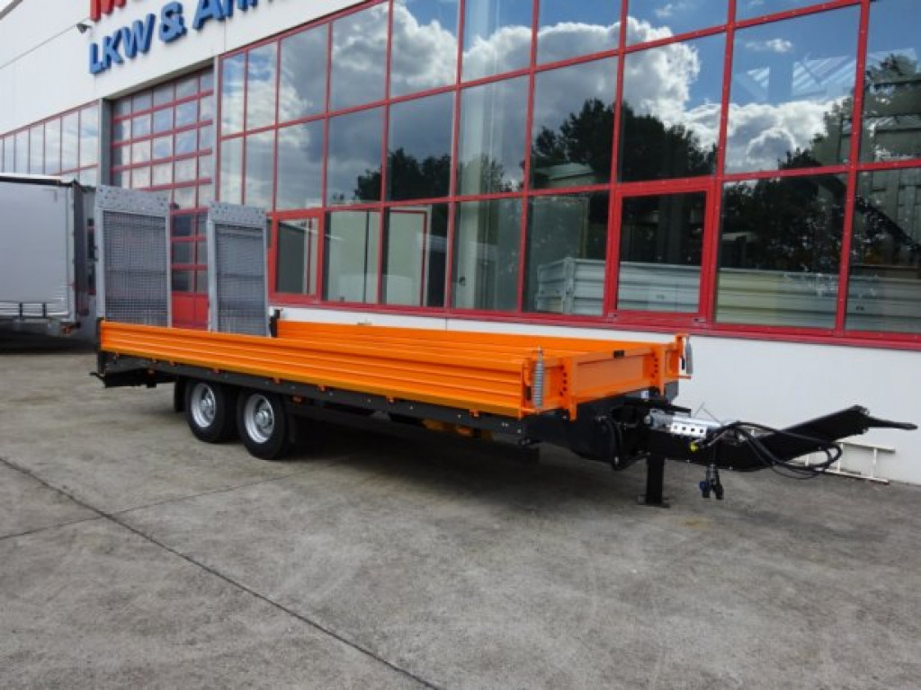 Möslein TTT 11-6,2 BR Orange Tandemtieflader mit breiten RampenNeufahrzeug - Low loader trailer: picture 2 Möslein TTT 11-6,2 BR Orange Tandemtieflader mit breiten RampenNeufahrzeug - Low loader trailer: picture 2