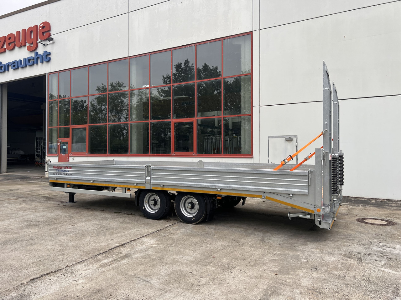 Möslein TTT 11- 7,28 Neuer Tandemtieflader, 7,28 m Ladefläche - Low loader trailer: picture 5 Möslein TTT 11- 7,28 Neuer Tandemtieflader, 7,28 m Ladefläche - Low loader trailer: picture 5