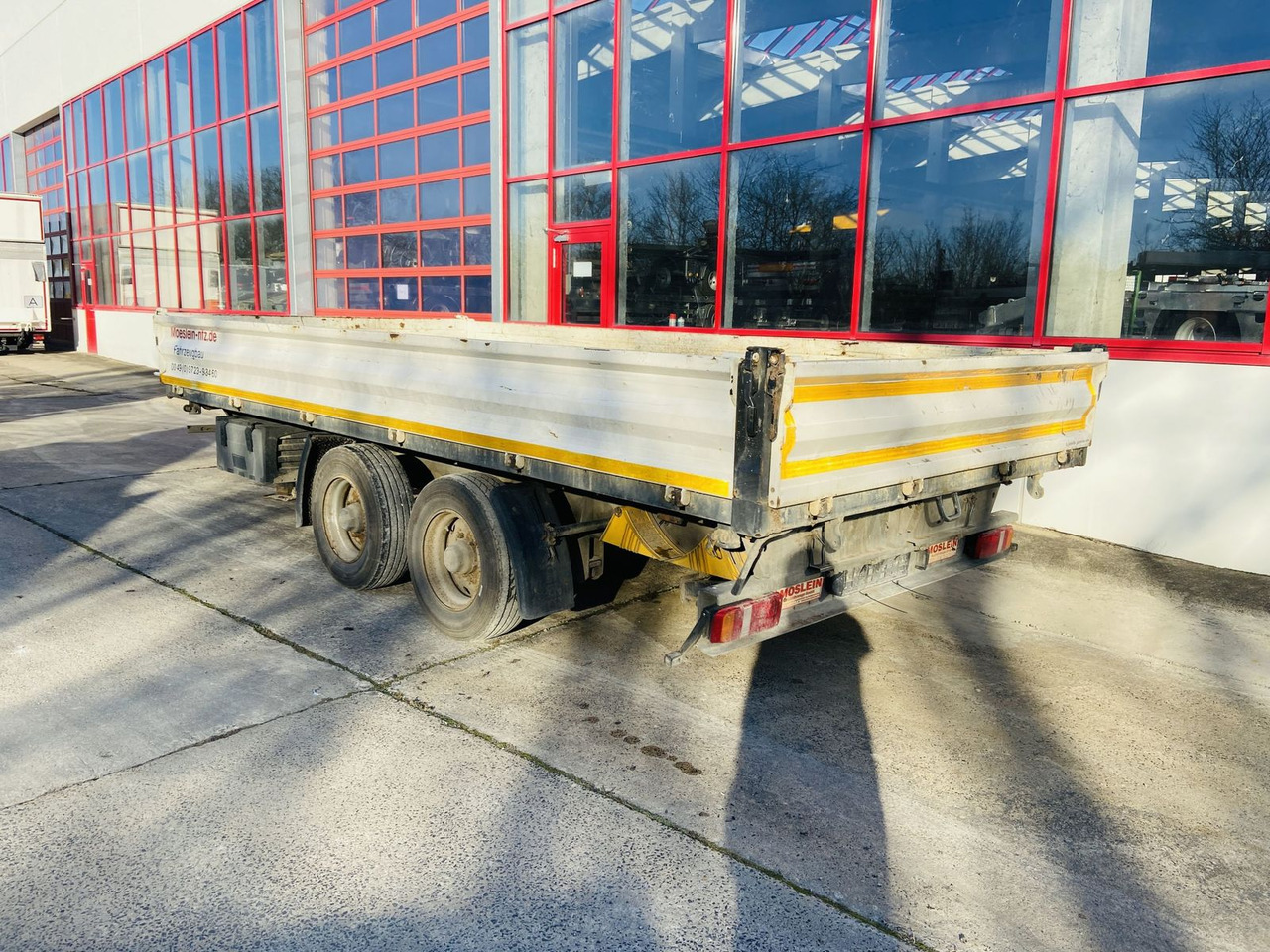 Möslein Tandemkipper- Tieflader - Low loader trailer: picture 3 Möslein Tandemkipper- Tieflader - Low loader trailer: picture 3
