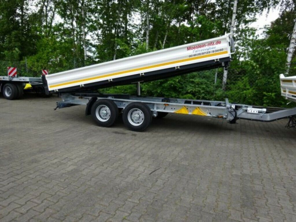 Möslein neuer Tandem 3- Seitenkipper Tieflader-- Neufah - Tipper trailer: picture 2 Möslein neuer Tandem 3- Seitenkipper Tieflader-- Neufah - Tipper trailer: picture 2