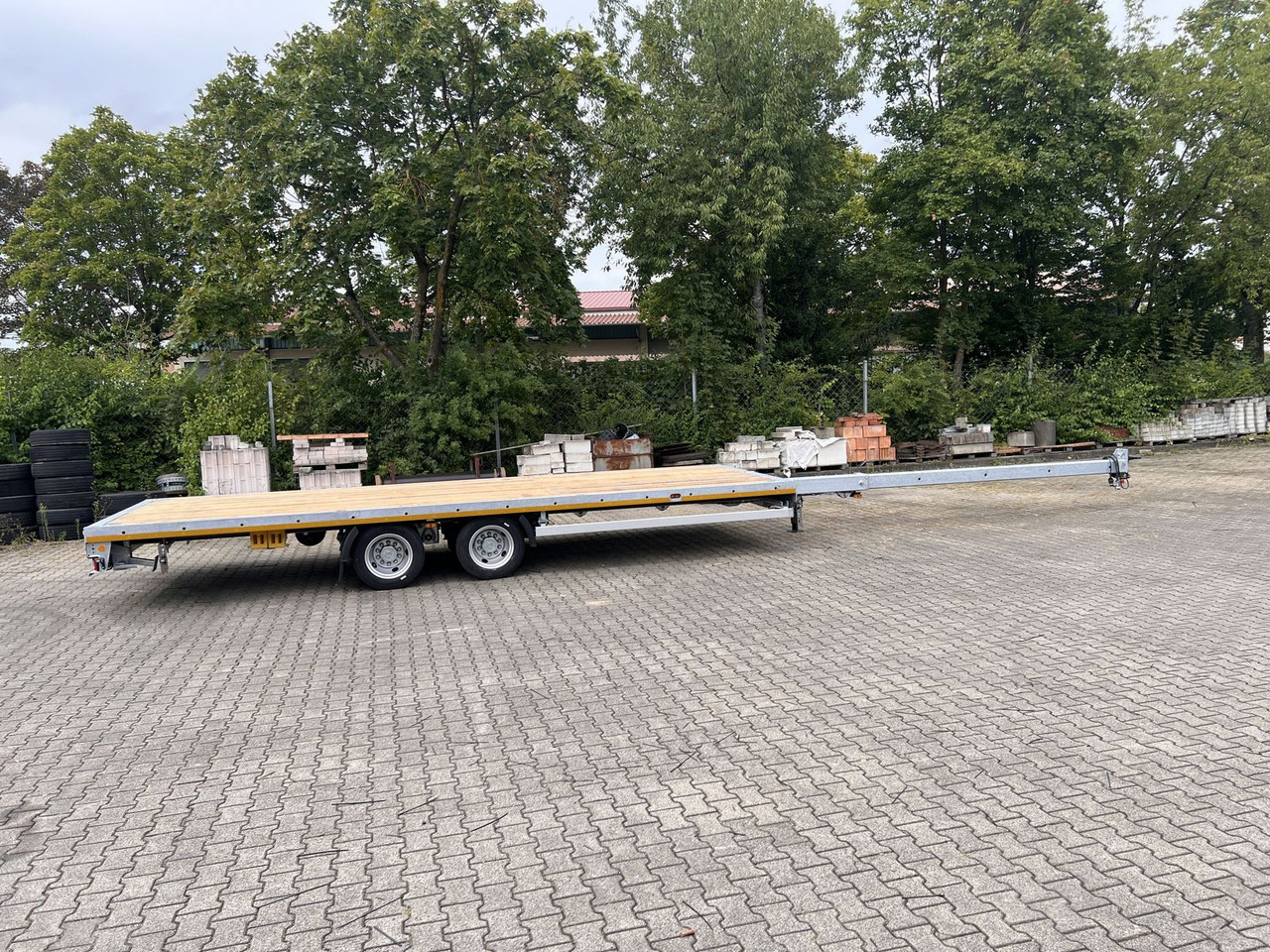 Möslein 13,9 t Tandemanhänger- Tieflader, ausziehbar - Semi-trailer: picture 5 Möslein 13,9 t Tandemanhänger- Tieflader, ausziehbar - Semi-trailer: picture 5