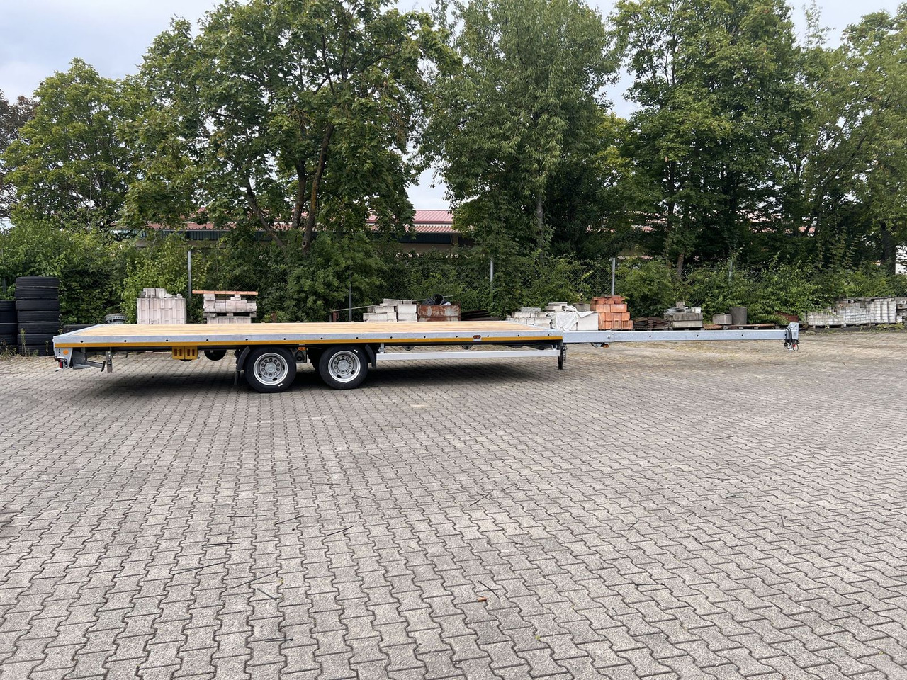 Möslein 13,9 t Tandemanhänger- Tieflader, ausziehbar - Semi-trailer: picture 4 Möslein 13,9 t Tandemanhänger- Tieflader, ausziehbar - Semi-trailer: picture 4
