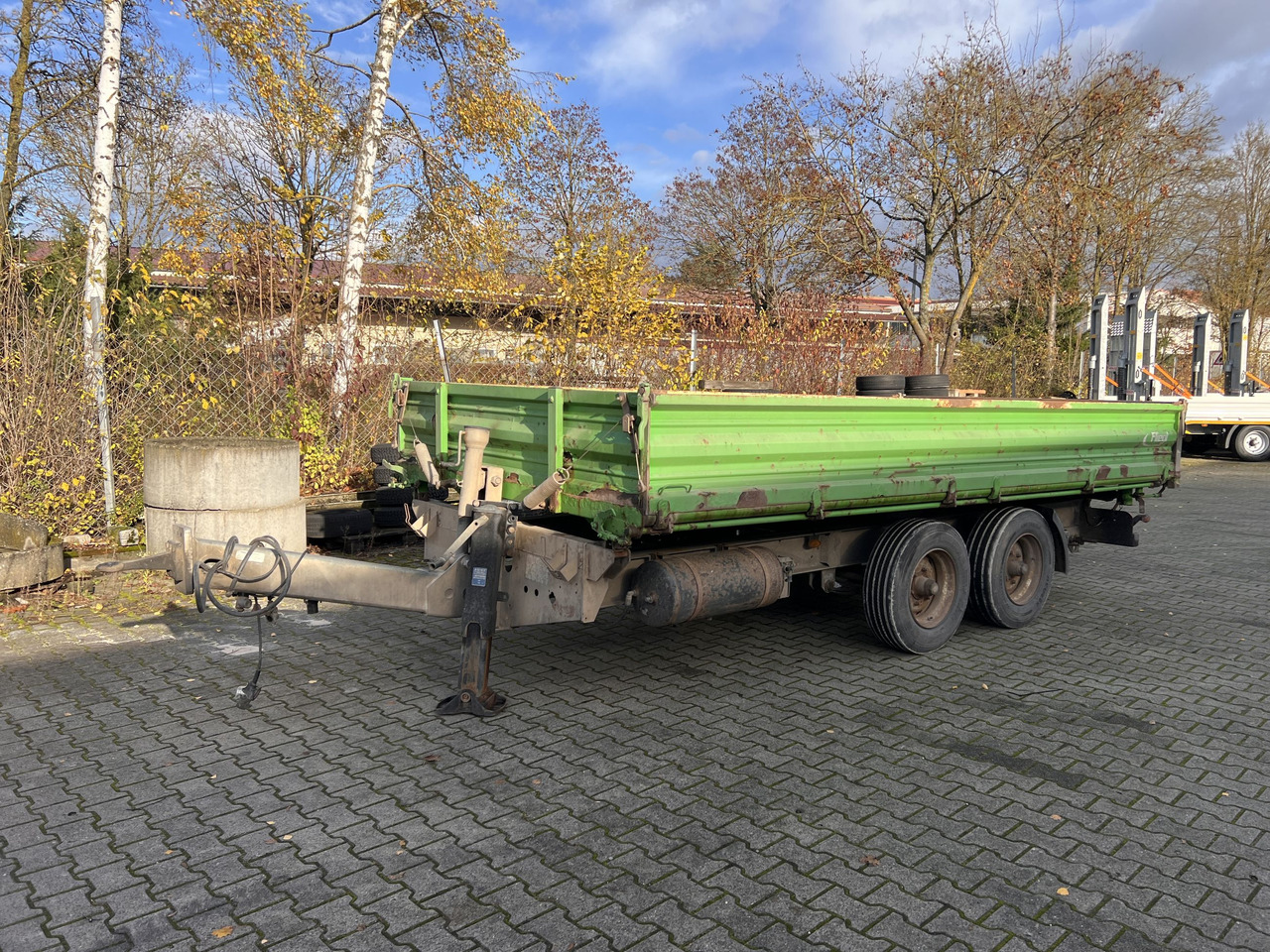 TK Tandemkipper- Tieflader - Tipper trailer: picture 2 TK Tandemkipper- Tieflader - Tipper trailer: picture 2