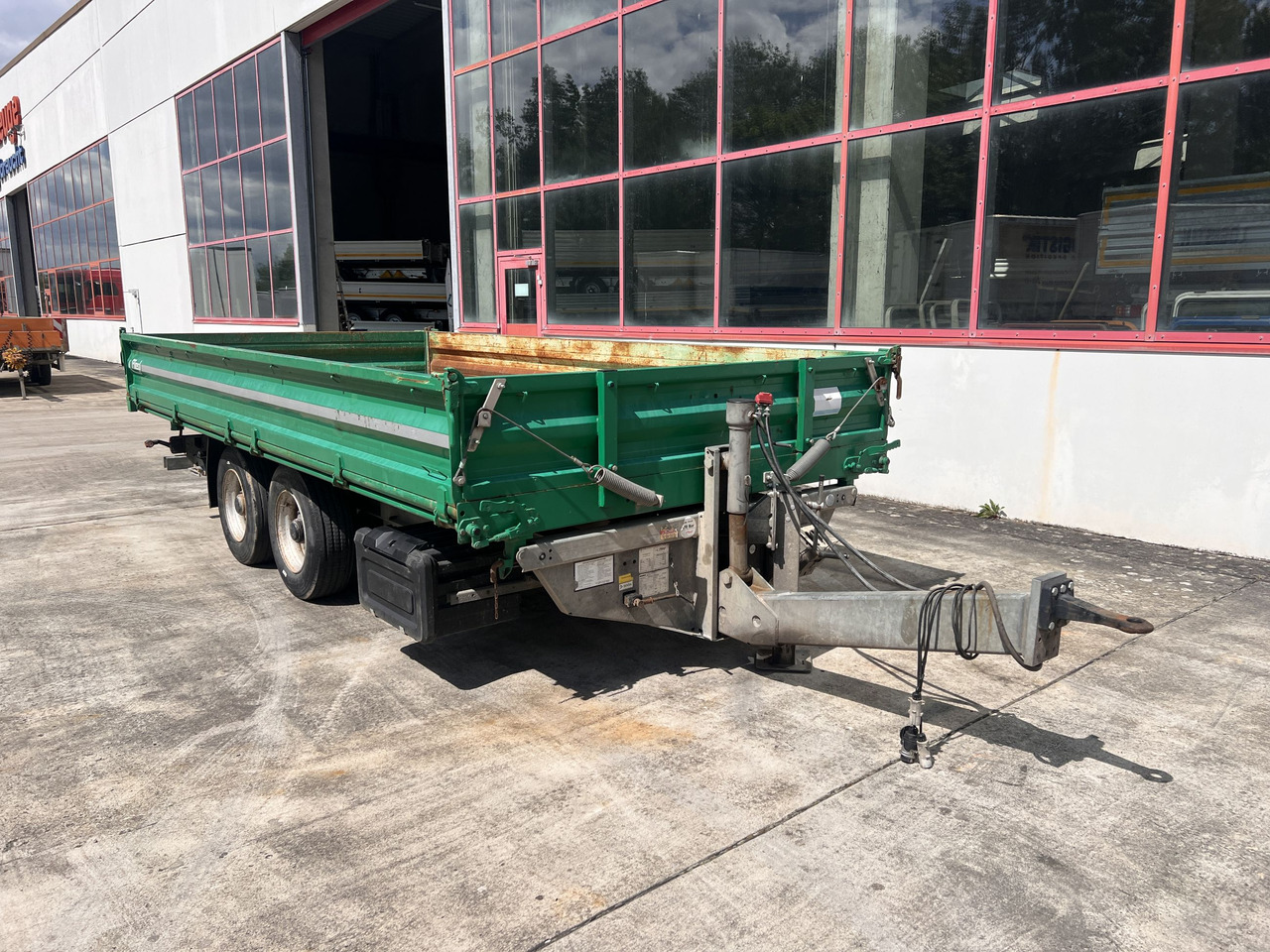 TK Tandemkipper- Tieflader, wenig Benutzt - Tipper trailer: picture 3 TK Tandemkipper- Tieflader, wenig Benutzt - Tipper trailer: picture 3
