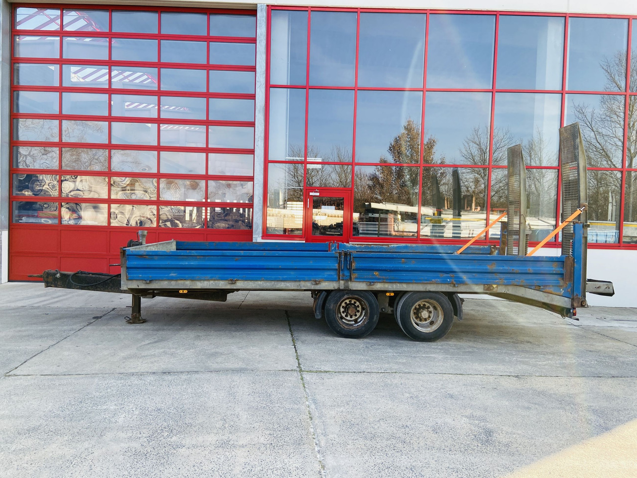 TTH 14 14 t Tandemtieflader - Low loader trailer: picture 1 TTH 14 14 t Tandemtieflader - Low loader trailer: picture 1