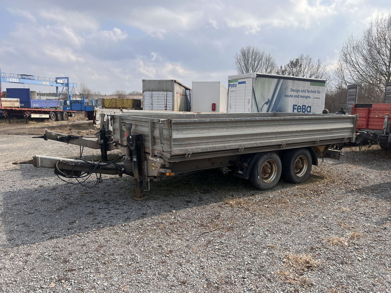 Tandemkipper- Tieflader - Tipper trailer: picture 2 Tandemkipper- Tieflader - Tipper trailer: picture 2