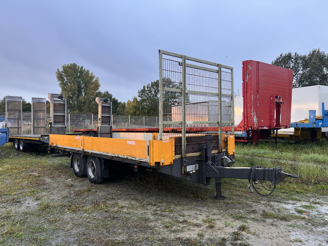Tt Tandemtieflader - Low loader trailer: picture 2 Tt Tandemtieflader - Low loader trailer: picture 2