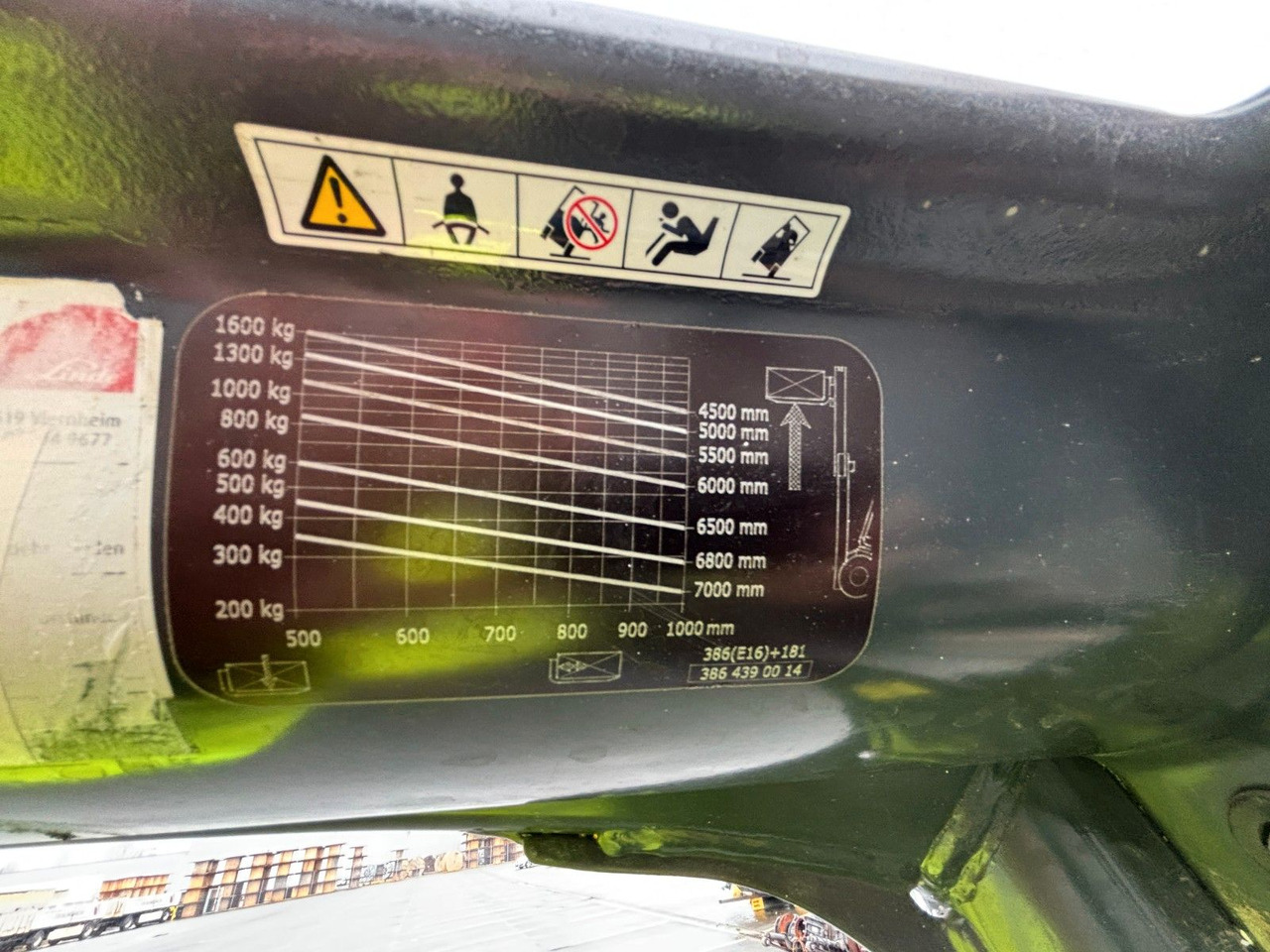 Electric forklift Linde E16L 3-Rad: picture 7 Electric forklift Linde E16L 3-Rad: picture 7