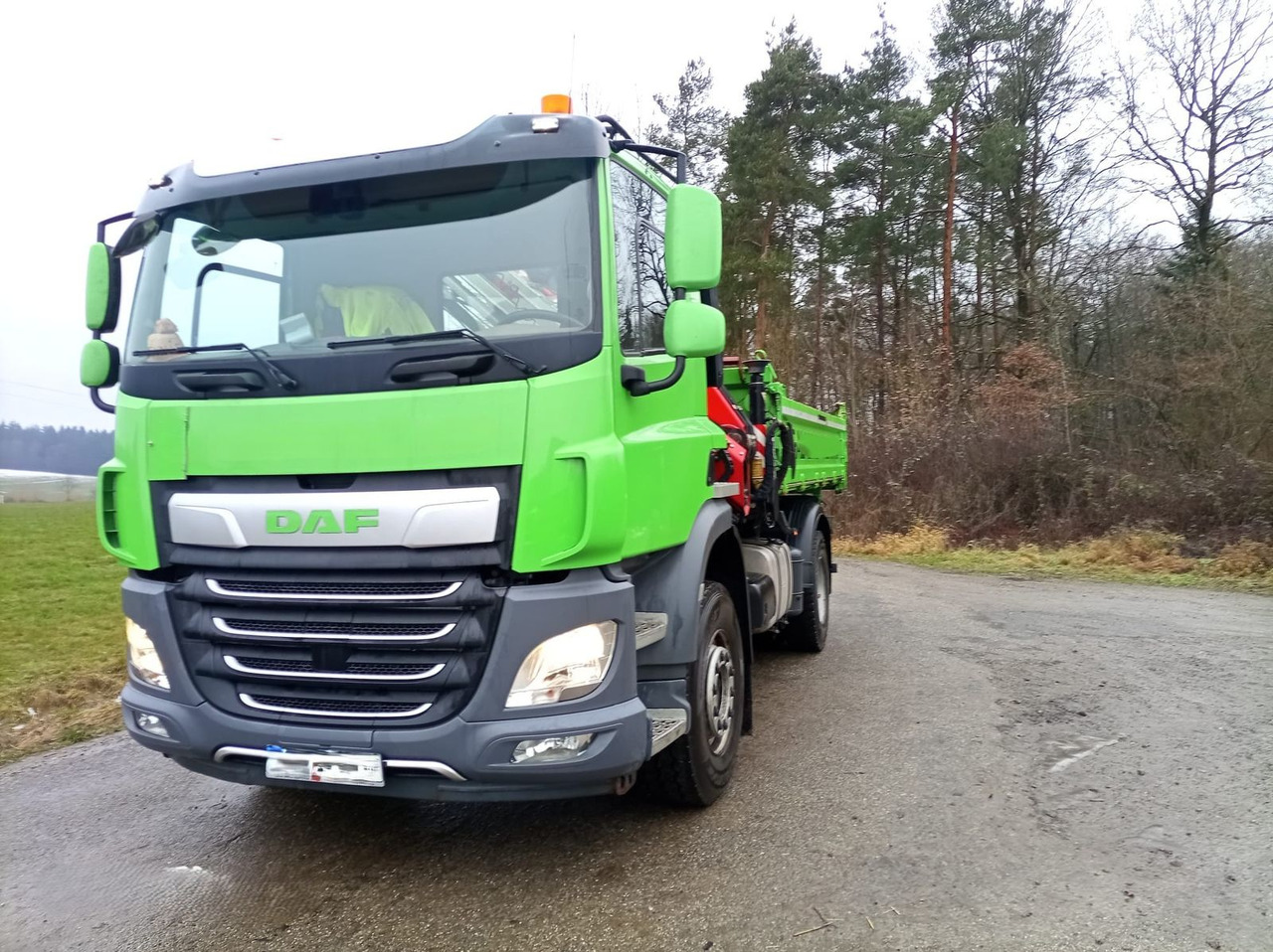 DAF FA CF 340 DC Krankipper - Tipper, Crane truck: picture 2 DAF FA CF 340 DC Krankipper - Tipper, Crane truck: picture 2