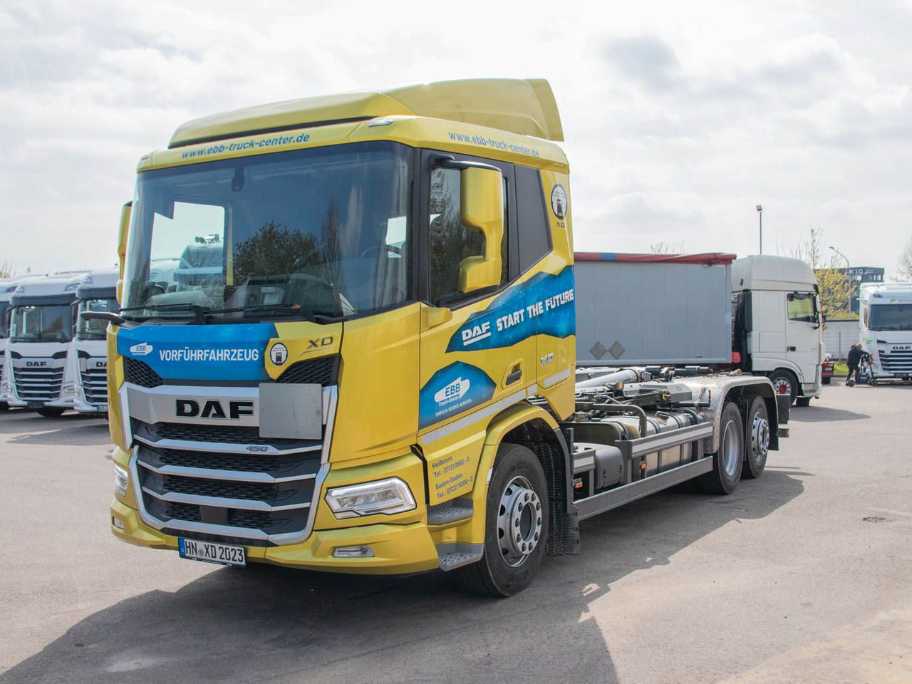 DAF FAN XD 450 SL Meiller Abrollkipper DAF FAN XD 450 SL Meiller Abrollkipper - Hook lift truck: picture 3 DAF FAN XD 450 SL Meiller Abrollkipper DAF FAN XD 450 SL Meiller Abrollkipper - Hook lift truck: picture 3