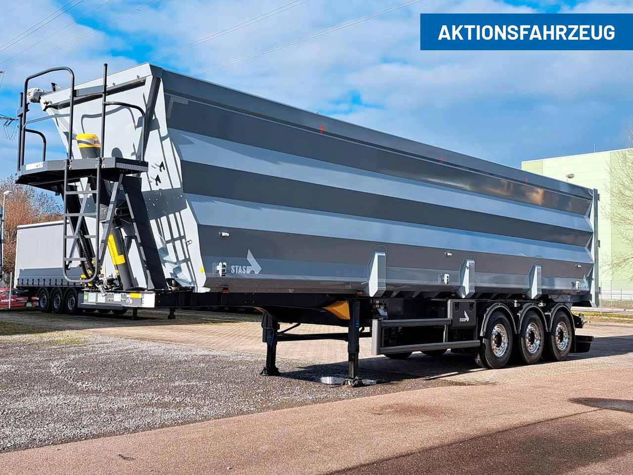 Stas ferroSTAR 68 cbm 3-Achs Kippmulde - Tipper semi-trailer: picture 1 Stas ferroSTAR 68 cbm 3-Achs Kippmulde - Tipper semi-trailer: picture 1