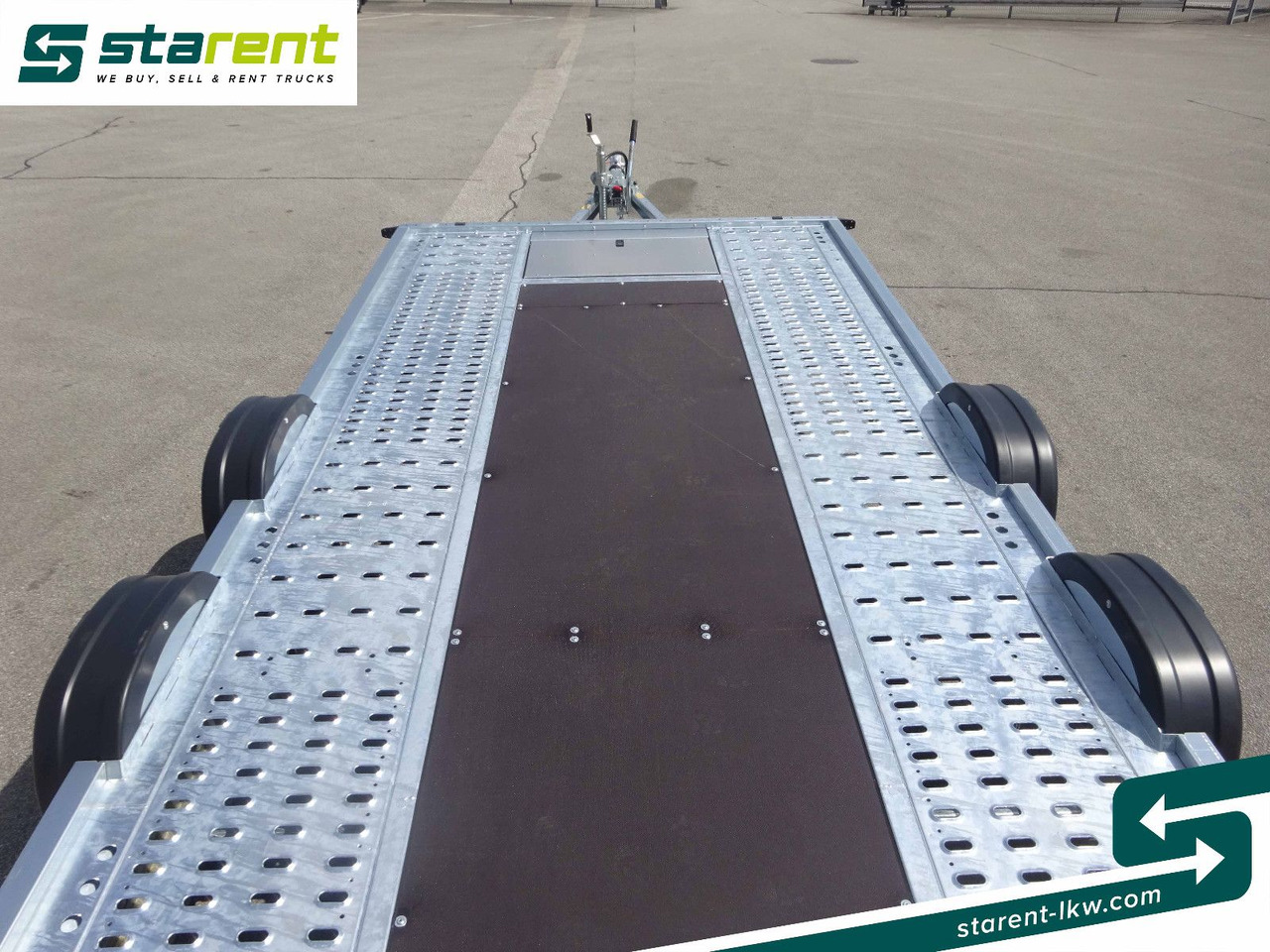 Autotransporter trailer Brian James Trailers A-Transporter, Rampen, Alufelgen: picture 13