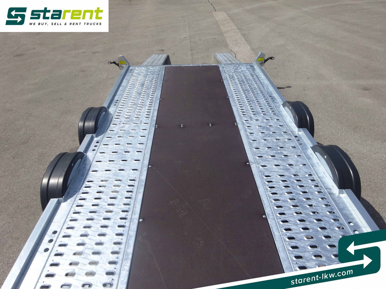 Autotransporter trailer Brian James Trailers A-Transporter, Rampen, Alufelgen: picture 15