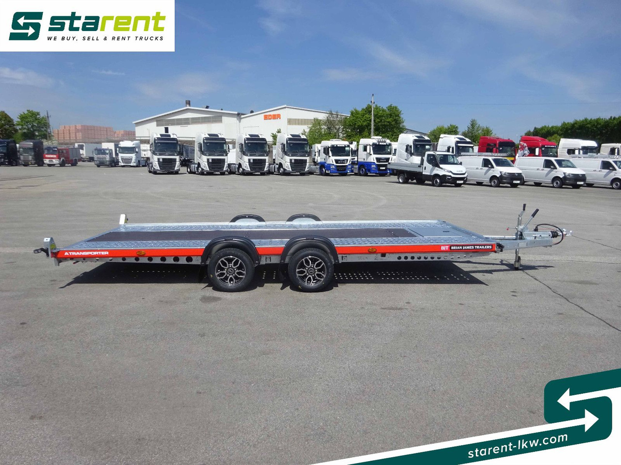 Brian James Trailers A-Transporter, Rampen, Alufelgen - Autotransporter trailer: picture 4 Brian James Trailers A-Transporter, Rampen, Alufelgen - Autotransporter trailer: picture 4