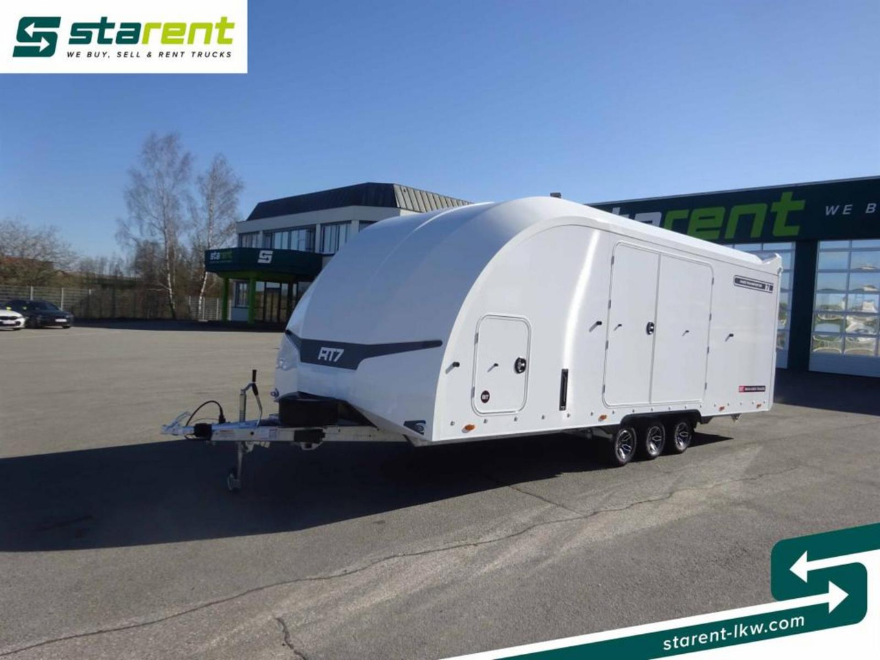 Brian James Trailers Race Transporter 7 Seilwinde elektrische Klappe - Autotransporter trailer: picture 1 Brian James Trailers Race Transporter 7 Seilwinde elektrische Klappe - Autotransporter trailer: picture 1