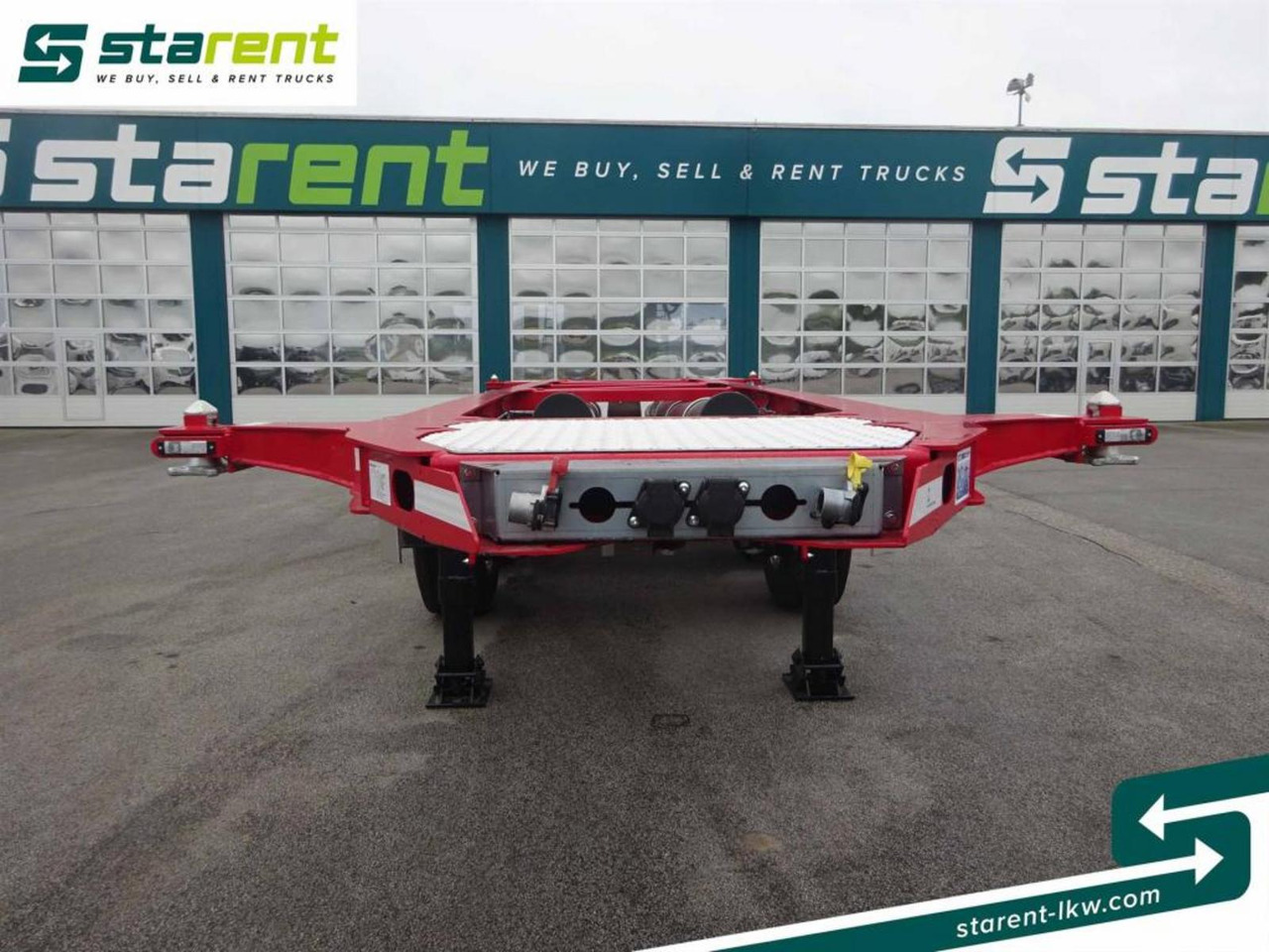 D-TEC Containercarrier CC-20-3-T ADR 1x20 Lift-A - Container transporter/ Swap body trailer: picture 2 D-TEC Containercarrier CC-20-3-T ADR 1x20 Lift-A - Container transporter/ Swap body trailer: picture 2