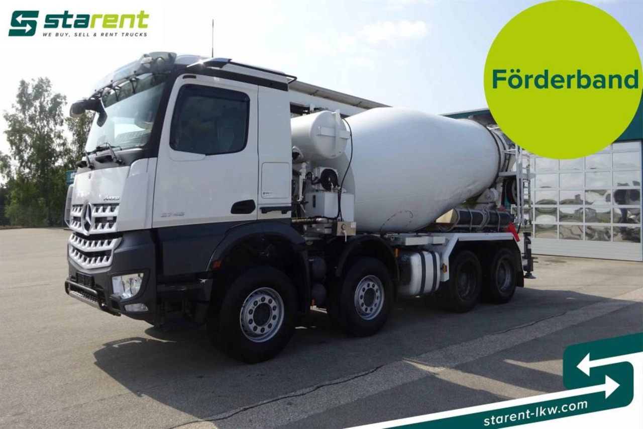 Mercedes Benz Arocs 3748 8x4 Liebherr Betonmischer + Förderband - Concrete mixer truck: picture 1 Mercedes Benz Arocs 3748 8x4 Liebherr Betonmischer + Förderband - Concrete mixer truck: picture 1