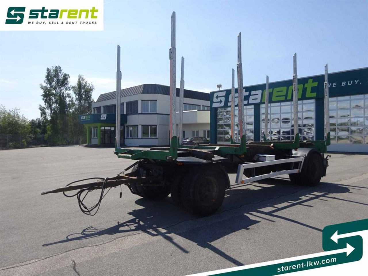 Riedler Holzrungen Anhänger Achswaage Exte Rungen - Timber trailer: picture 1 Riedler Holzrungen Anhänger Achswaage Exte Rungen - Timber trailer: picture 1