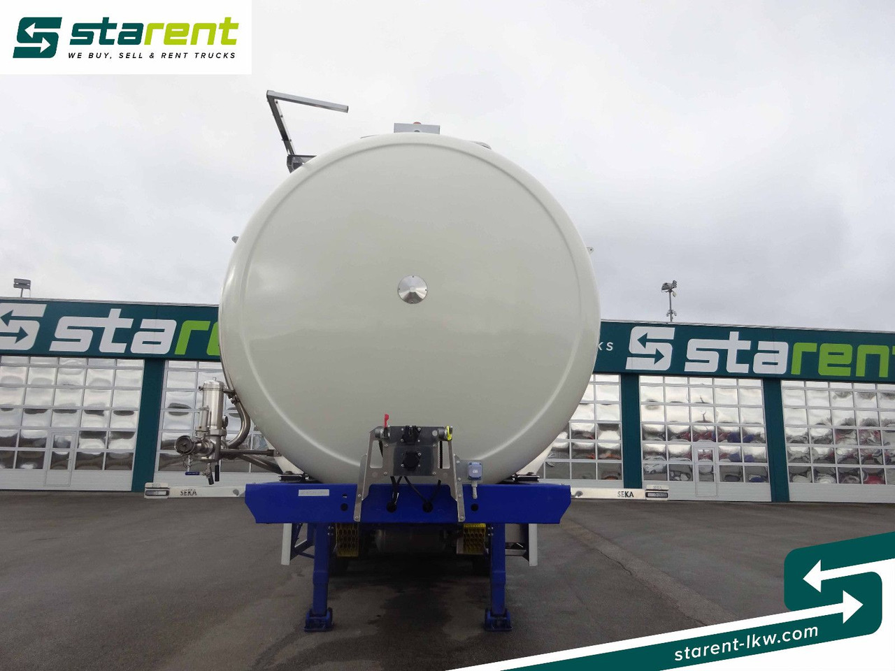 SEKA Lebensmitteltank, 31.000L, Liftachse, Alufelgen - Tanker semi-trailer: picture 2 SEKA Lebensmitteltank, 31.000L, Liftachse, Alufelgen - Tanker semi-trailer: picture 2