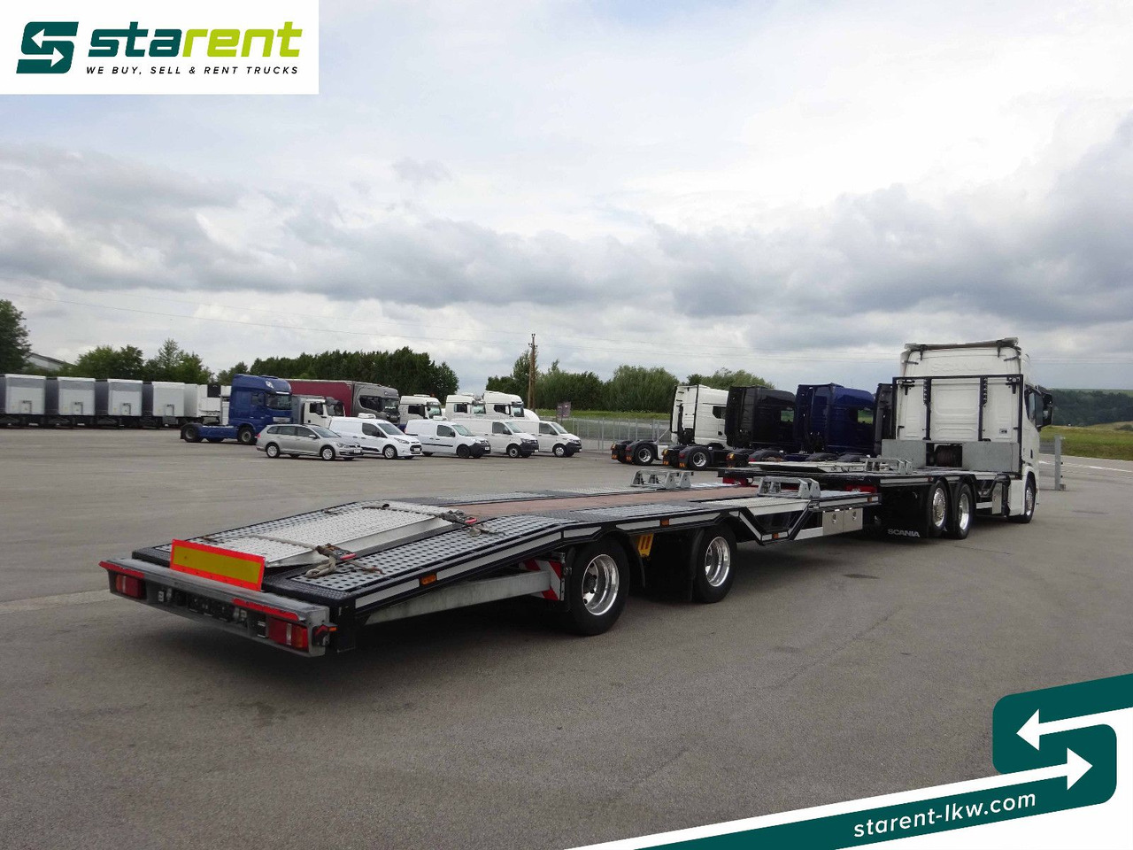 Scania R770 V8 Fahrzeugtransporter + Ziegler Anhänger - Tow truck: picture 5 Scania R770 V8 Fahrzeugtransporter + Ziegler Anhänger - Tow truck: picture 5