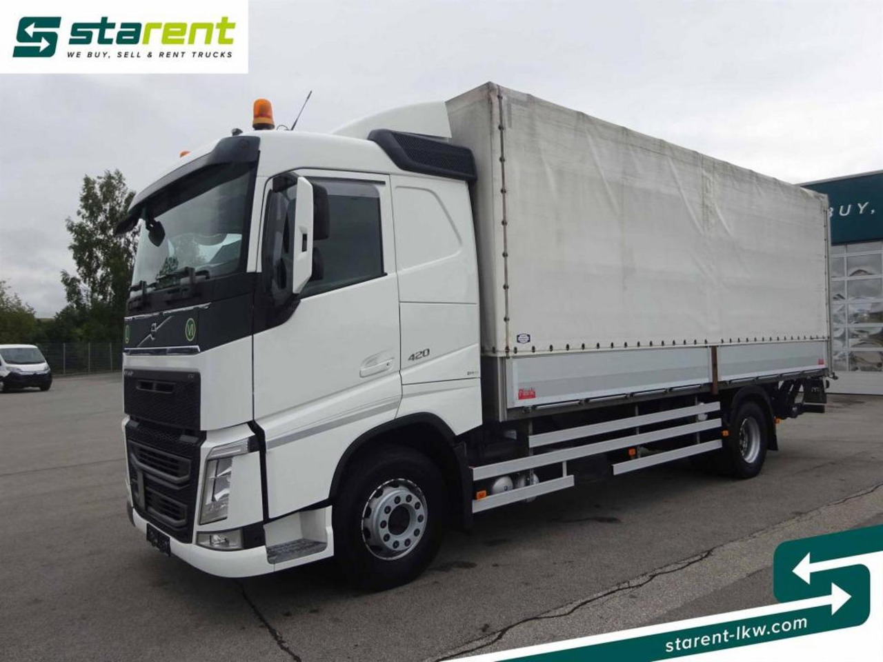 Volvo FH 420 Planenaufbau LBW 2000Kg Kamera Bett - Curtain side truck: picture 1 Volvo FH 420 Planenaufbau LBW 2000Kg Kamera Bett - Curtain side truck: picture 1