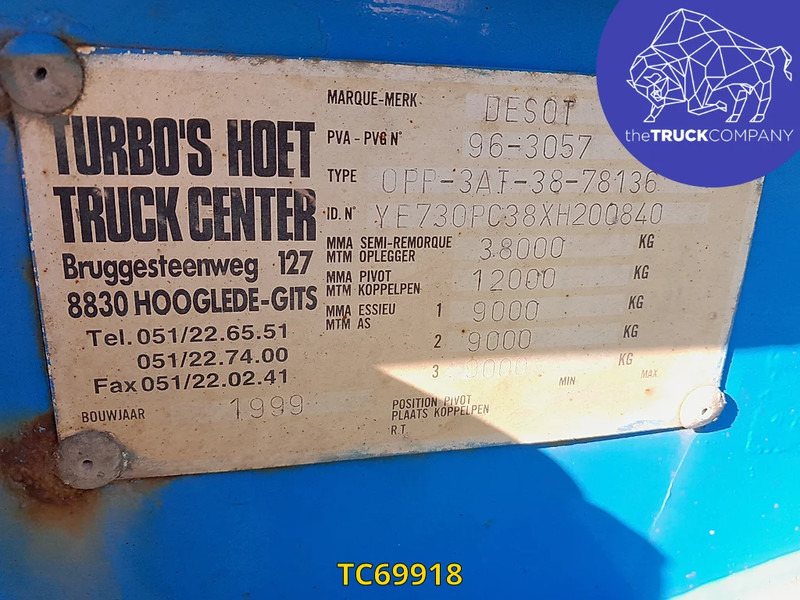 DESOT - Container transporter/ Swap body semi-trailer: picture 4 DESOT - Container transporter/ Swap body semi-trailer: picture 4