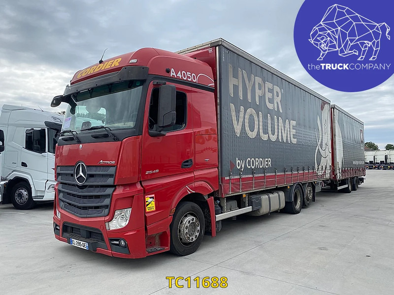 Mercedes-Benz Actros 2648 - Curtain side truck: picture 1 Mercedes-Benz Actros 2648 - Curtain side truck: picture 1